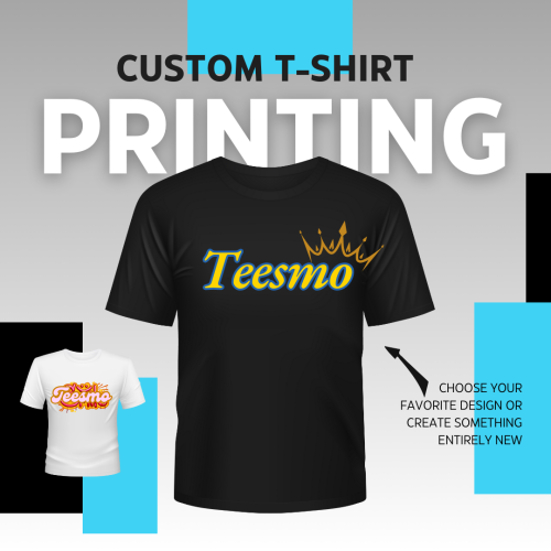 Black and White Classic Tshirt Print Shop Promotion Instagram Post